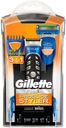 Бритва с 1 сменной кассетой + 3 насадки для моделирования бороды и усов «Fusion ProGlide Styler» Gillette