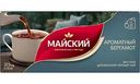 Чай черный Майский Бергамот, 25×1,5г