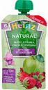 Пюре фруктово-ягодное Heinz Natural Яблоко-клубника-красная смородина с 6 месяцев, 90 г