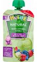 Пюре фруктово-ягодное Heinz Natural Яблоко-клубника-черника с 6 месяцев, 90 г