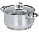 Кастрюля из нержавеющей стали Appetite Greta с крышкой, 1,7 л