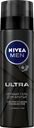 Гель для бритья NIVEA Men Ultra Черный с активным углем, 200мл