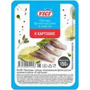 Сельдь филе-кусочки в масле Vici К картошке, 150г