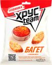 Сухарики пшеничные ХРУСTEAM Багет Красная икра, 60г