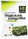 Морская капуста Midori сушеная листы в оливковом масле 5 г
