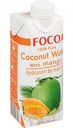 Вода кокосовая Foco с манго с витамином С, 330 мл