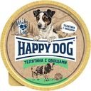 Влажный корм для собак с чувствительным пищеварением Happy Dog NaturLine телятина-овощи, 125г