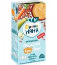 Суп-пюре овощной ФрутоНяня Гречка, картофель, кабачок от 12 месяцев, 200 мл