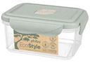 Контейнер для продуктов Phibo EcoStyle цвет: прозрачный/фисташка, 500мл
