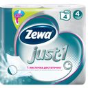 Туалетная бумага «Just1» Zewa, 4 слоя 4 рулона