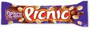 Шоколадный батончик Picnic с арахисом и изюмом, 38 г