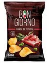 Чипсы картофельные Bon Giorno Хамон де Теруэль, 80 г