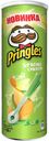 Чипсы Pringles картофельные со вкусом зелёного лука, 165 г