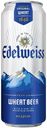 Пивной напиток Edelweiss светлое нефильтрованное 4,9%, 430 мл
