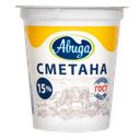Сметана АВИДА 15%, 300г