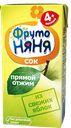 Сок ФРУТОНЯНЯ, Яблоко прямого отжима, 200мл