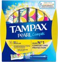 Тампоны TAMPAX Compak Pearl Super 16шт