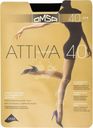 Колготки Omsa Attiva 40 Nero Черные размер 3 1пара