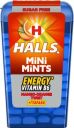 Halls Mini Mints Конфеты б/сах. Mango-Orange Twist, 12,5 г