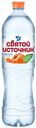 Вода питьевая Святой Источник негазированная со вкусом персика 1,5 л