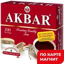 Чай черный AKBAR, 100 пакетиков