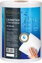 Салфетки HOMECLUB 25x23см, соты, в рулоне, 200шт