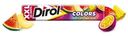 Жевательная резинка Dirol Colors XXL Ассорти фруктовых вкусов без сахара, 19г