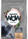 Сухой полнорационный корм Alphapet c цыпленком для взрослых стерилизованных кошек и котов AlphaPet WOW Superpremium, 350 г