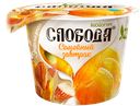 Биойогурт 7,6% "Слобода" Мюсли - яблоко - мандарин - орех, 210 г