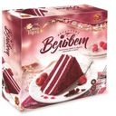 Торт «Черемушки» малиновый вельвет, 700 г