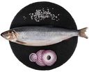 Сельдь атлантическая крупная слабосолёная, 1кг