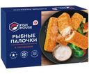 Палочки рыбные Fish HouseTheragra Chalcogramma в панировке 350г