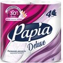 Туалетная бумага Papia Deluxe 4 слоя 4шт.