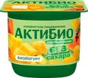 Йогурт АКТИБИО с манго и папайей, без сахара 3%, без змж