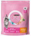Корм для котят Purina One с высоким содержанием курицы 750г