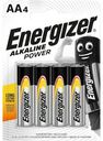 Батарейки Energizer LR6 BL4 АА, 4 шт