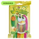 Мармелад Juuums ремешок кислый вкус лимон-ананас, 70 г