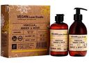 Подарочный набор Vegan.Love.Studio Vanilla, Amber & Musk (гель для душа, мыло), 2 пр