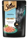 Влажный корм Sheba для кошек Ломтики в соусе с лососем, 75г