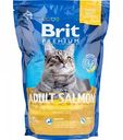 Корм для взрослых кошек Brit Premium с лососем, 800 г
