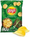 Чипсы Lay's зеленый лук, 90 г