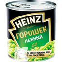 Горошек HEINZ зеленый консервированный 390г