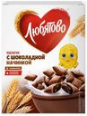 Готовый завтрак «Любятово» подушечки с шоколадной начинкой, 250 г