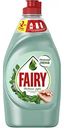 Гель для мытья посуды пена-эффект Fairy Нежные руки: чайное дерево и мята, 450мл