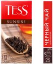 Чай черный Tess Sunrise 25пак