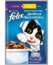Корм для кошек Felix Двойная Вкуснятина с ягненком и курицей 85г