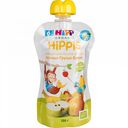 Пюре HiPP Organic Hippis Яблоко-груша-банан, с 6 месяцев, 100 г