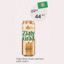 Пиво Zlaty Grad, светлое, 4,6%, 0,45 л