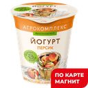 АГРОКОМПЛЕКС Йогурт персик 3,5% 300г пл/ст(Агрокомплекс):6
