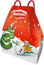 Новогодний подарок Сумочка с зайцем красная 400г